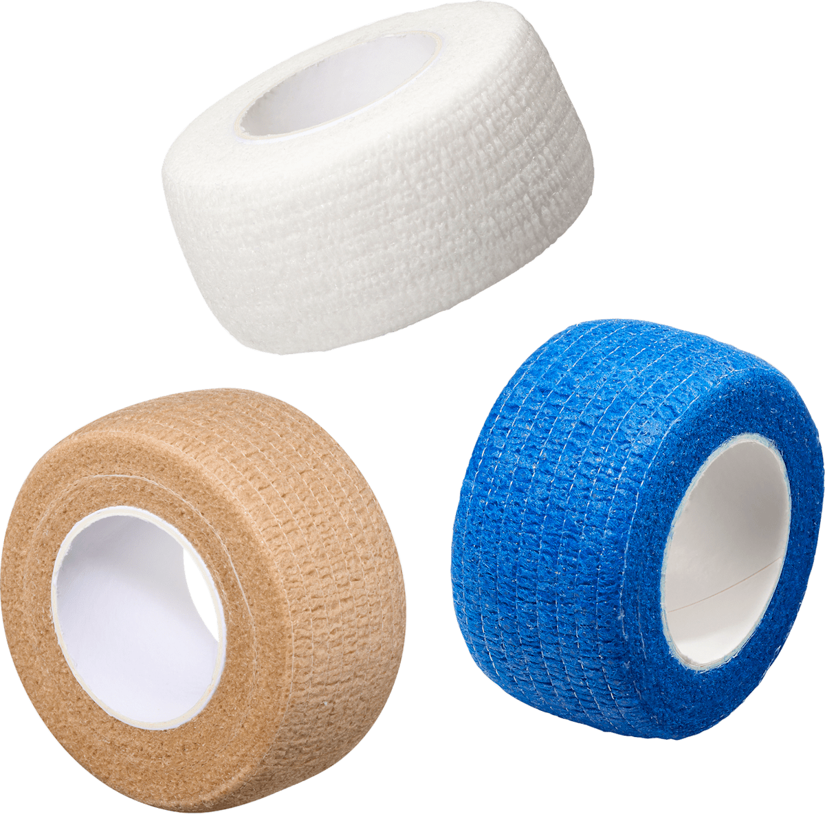Mivolis Selbsthaftender Fingerverband, 2,5 cm x 5 m (gedehnt), 1 Rolle, 5 m