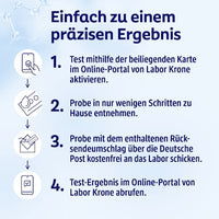 Selbsttest mit Laboranalyse Langzeit-Blutzucker, 1 Anwendung, 1 St
