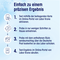 Zelftest met laboratoriumanalyse voedselreactie, 1 applicatie, 1 st.
