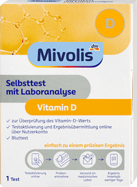 Selbsttest mit Laboranalyse Vitamin D, 1 Anwendung, 1 St