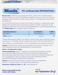 Selen Tabletten 60 St., 9 g
