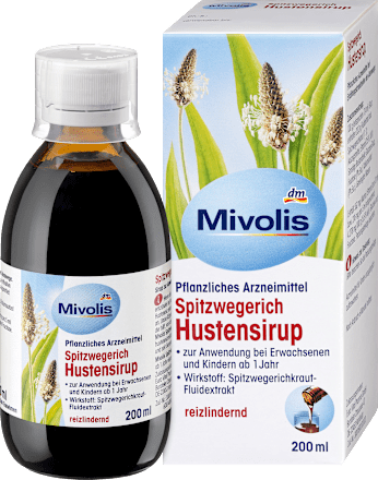 Spitzwegerich Hustensirup, 200 ml
