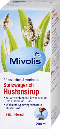 Spitzwegerich Hustensirup, 200 ml