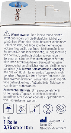 Sport-Tapeverband, 1 Rolle, 1 St