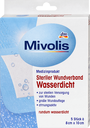 Steriler Wundverband Wasserdicht, 5 St