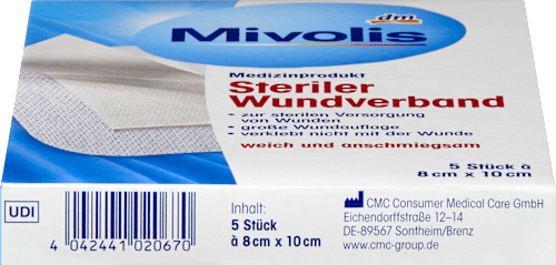 Steriler Wundverband, 5 St
