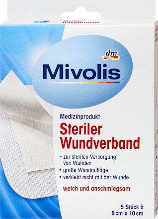 Steriler Wundverband, 5 St