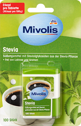 Stevia tabletten 100 stuks, 100 stuks