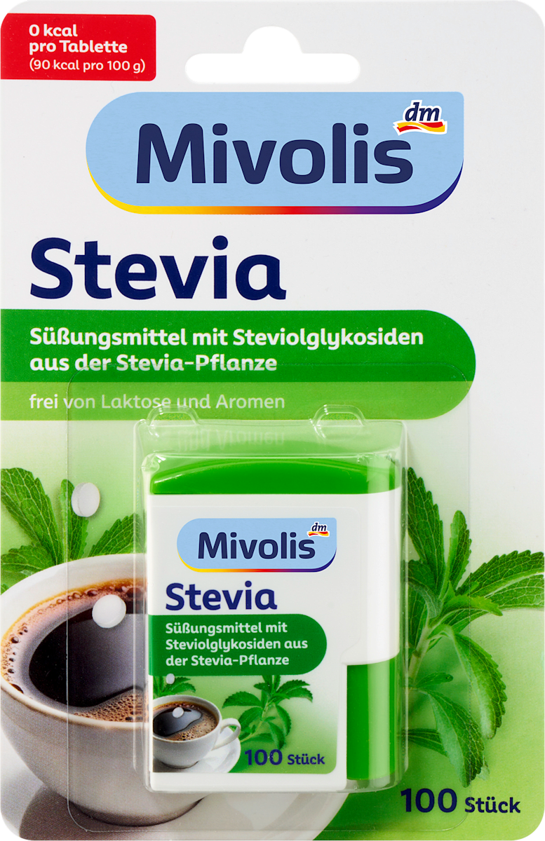 Mivolis Stevia Tabletten, 100 St