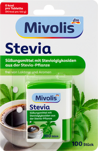 Mivolis Stevia Tabletten, 100 St