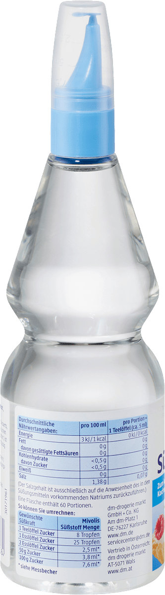 Mivolis Süßstoff flüssig, 300 ml