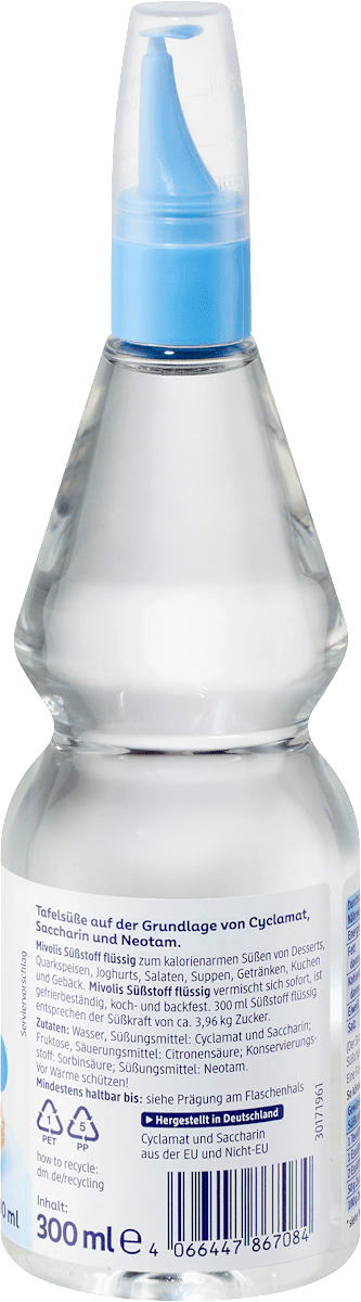 Mivolis Süßstoff flüssig, 300 ml