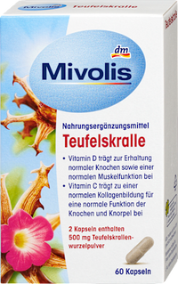 Teufelskralle Kapseln, 60 St, 35 g Mivolis