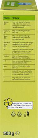 Dextrose, 10 vitaminen, 500 g