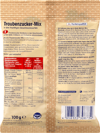 Traubenzucker, Früchte-Mix, 100 g