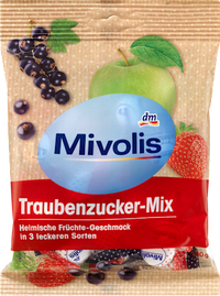 Traubenzucker, Früchte-Mix, 100 g