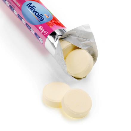 Traubenzucker, Himbeere mit 10 Vitaminen, 44 g