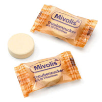 Traubenzucker mit 10 Vitaminen, Orangen-Geschmack, 100 g