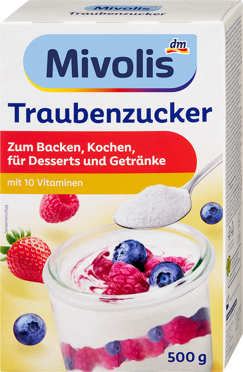 Mivolis Traubenzucker, 500 g