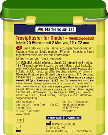 Trostpflaster Kinder, 20 St Mivolis