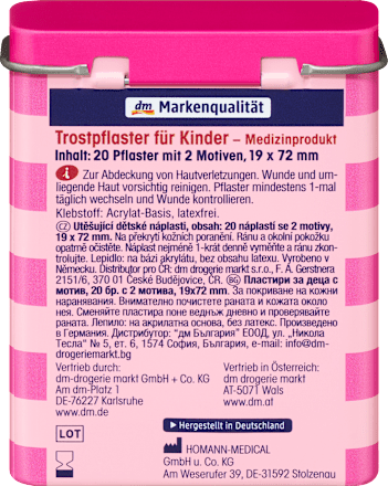 Trostpflaster Kinder, 20 St Mivolis