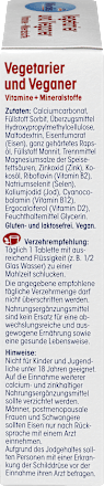 Vegetariërs en veganisten Vitaminen + Mineralen, tabletten 30 stuks, 46 g