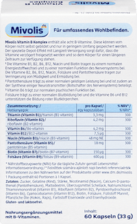 Vitamin B- Komplex Kapseln 60 St, 33 g