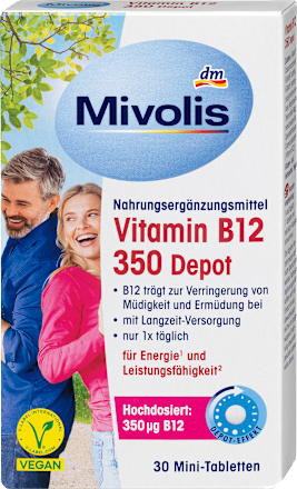 Vitamine B12 350 Depot, 30 minitabletten, 6 g