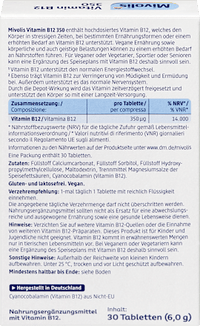 Vitamin B12 350 Mini-Tabletten 30 St, 6 g