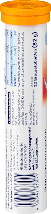 Vitamin C Brausetabletten, 20 St, 82 g