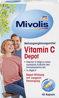 Vitamine C Depot, capsules 40 stuks, 22 g