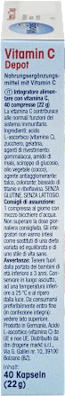 Vitamine C Depot, capsules 40 stuks, 22 g
