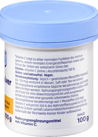 Vitamin C Pulver, 100 g