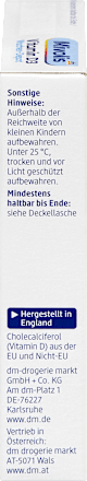 Vitamin D3 5600 I.E. Wochen-Depot Weichkapseln 12 St, 5 g