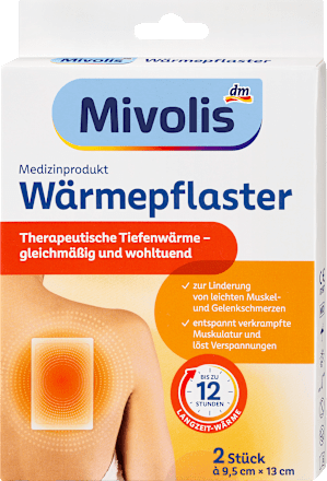 Wärmepflaster 9,5 cm x 13 cm, 2 St