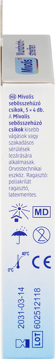 Mivolis Wundnahtstreifen, 20 St