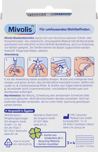 Mivolis Wundnahtstreifen, 20 St