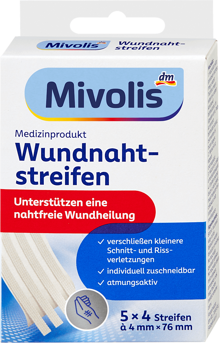 Mivolis Wundnahtstreifen, 20 St
