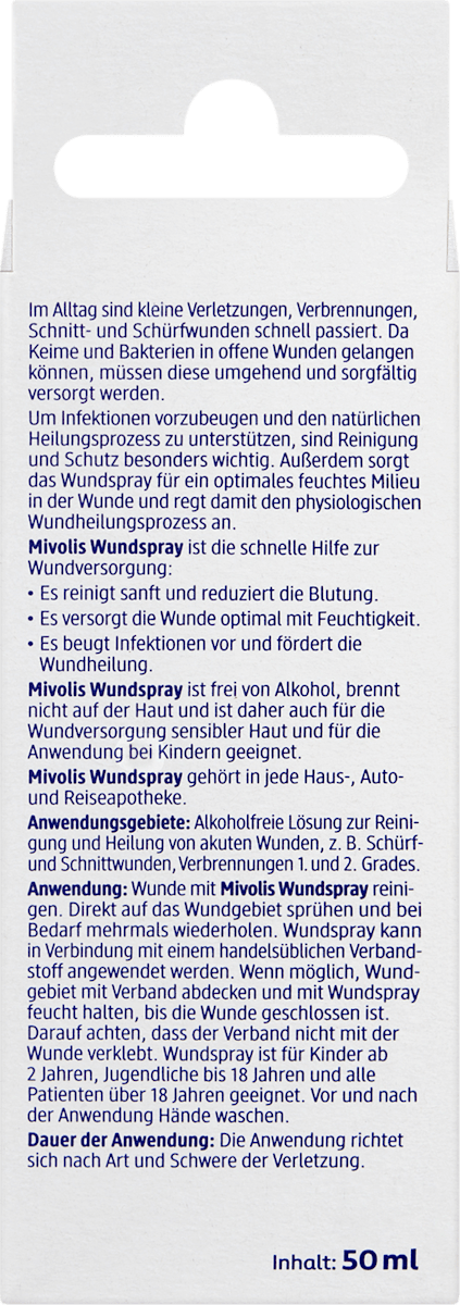 Mivolis Wundspray, 50 ml