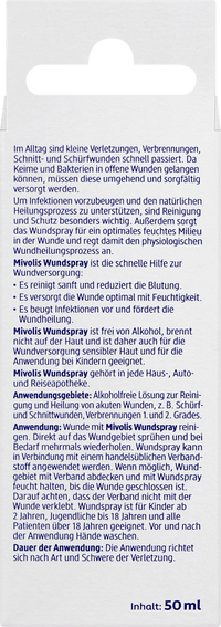 Mivolis Wundspray, 50 ml