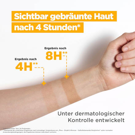 Bodylotion bräunend Bright & Bronze, 250 ml