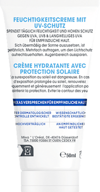 Feuchtigkeitscreme LSF 50, 50 ml Mixa