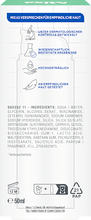 Gel-Creme mattierend Anti-Unreinheiten, 50 ml Mixa