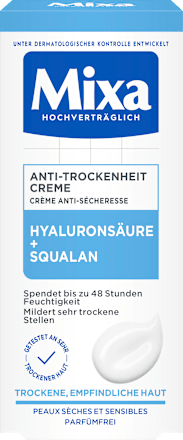 Anti-droogte gezichtscrème, hyaluronzuur, 50 ml