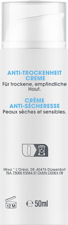 Anti-droogte gezichtscrème, hyaluronzuur, 50 ml