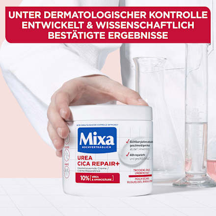 Pflegecreme 10% Urea Cica Repair, 400 ml