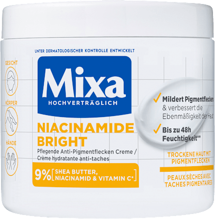 Pflegecreme Niacinamide Bright, 400 ml