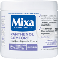 Pflegecreme Panthenol Comfort, 400 ml