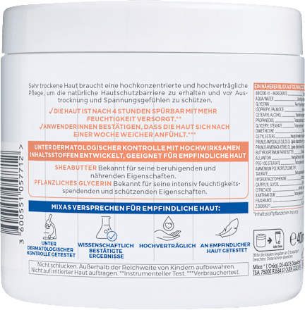 Pflegecreme Shea Ultra Soft, 400 ml