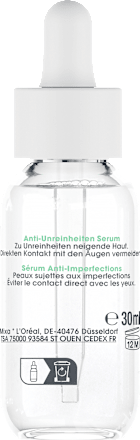 Serum Anti-Unreinheiten, Niacinamide, 30 ml Mixa